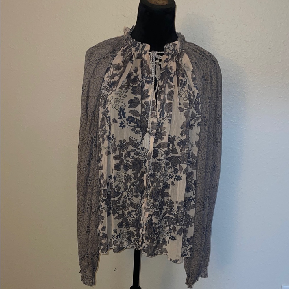 Free people Floral Print Women's Top